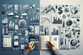 Análise Fundamentalista x Análise Técnica - Análises financeiras, avaliações de gráficos e tabelas